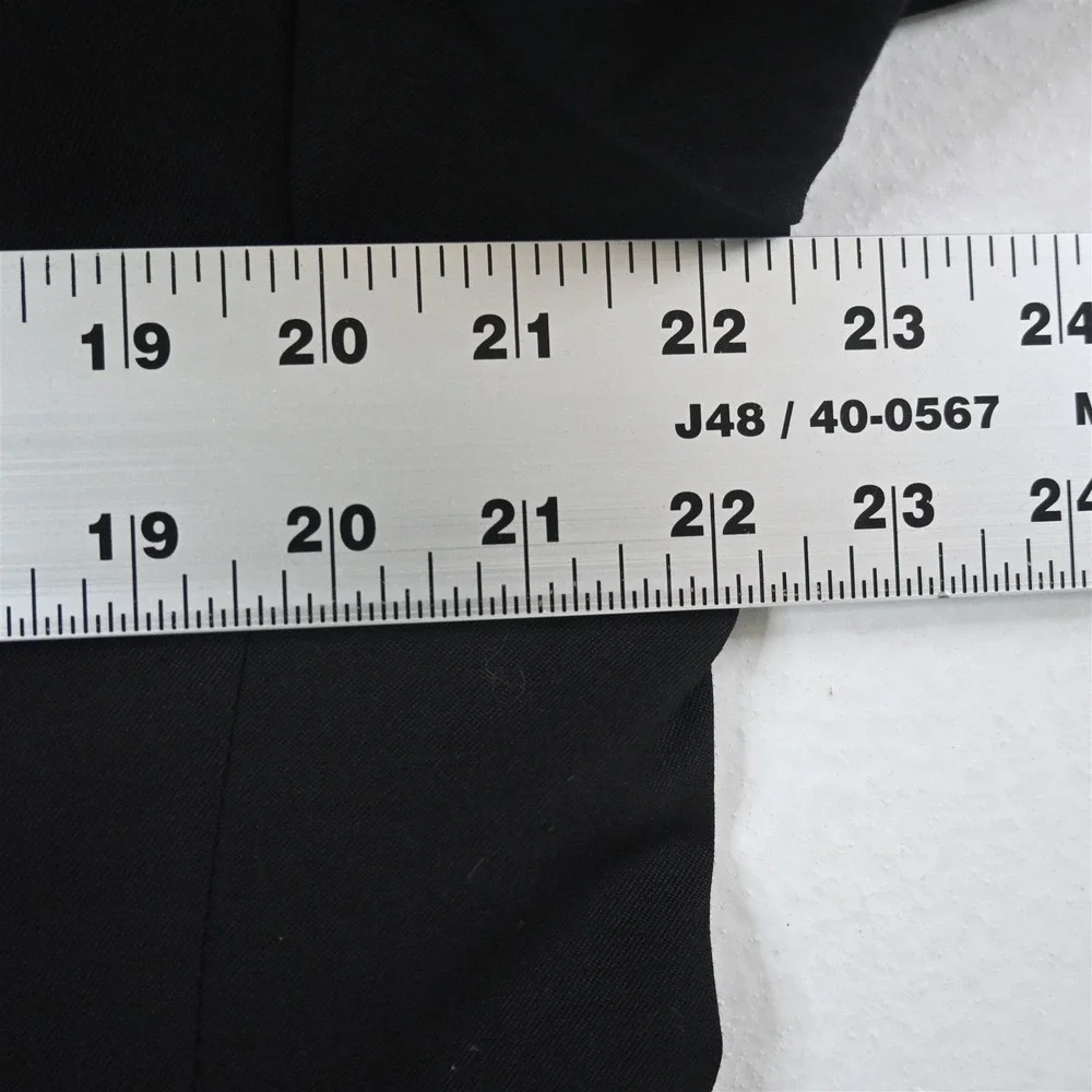 Pronto Uomo‎ 42S Black 100% Wool Mens Blazer Suit Jacket Sport Coat